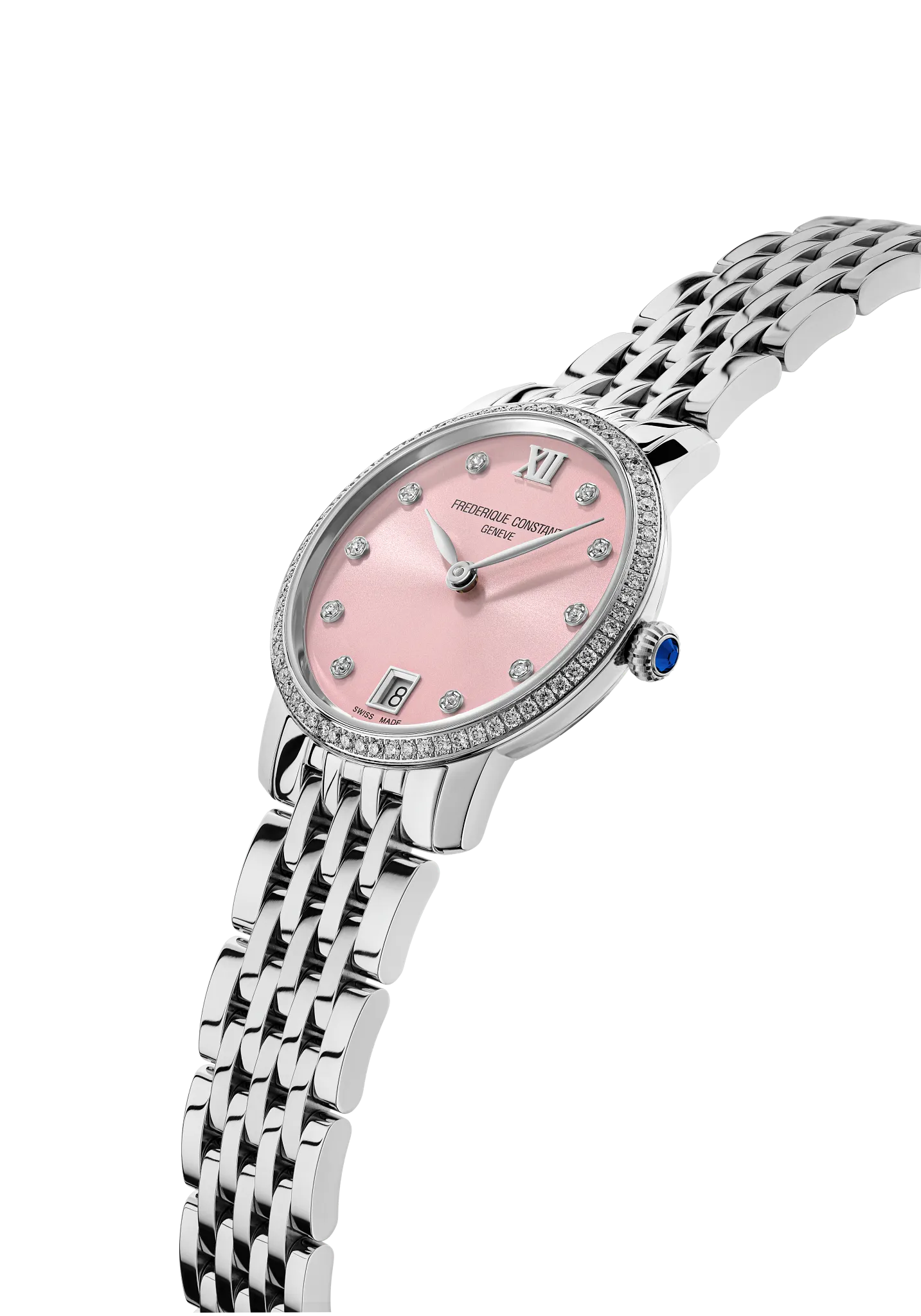 Classics Slimline Ladies Watch FC-220LPD1SD26B | Frederique Constant